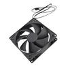 PWM Case Fan 100mm Dual Ball Intelligent Temperature Control 1800RPM High Speed Low Noise 4PIN Computer Case Cooling