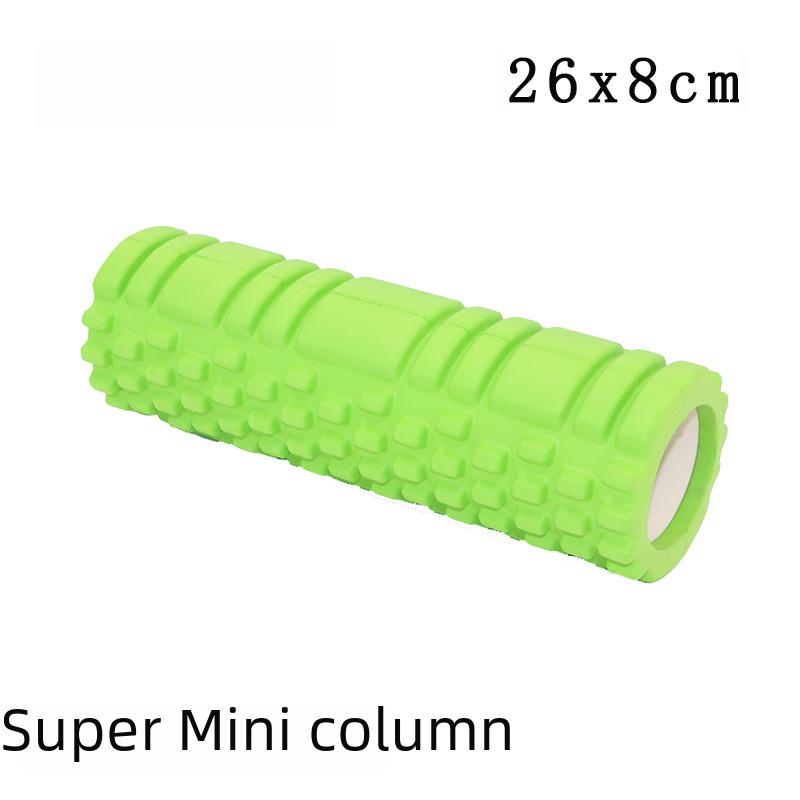 EVA Foam Roller: 26x8cm Hollow Wolf Tooth Design for Yoga, Pilates, and Balance Training
