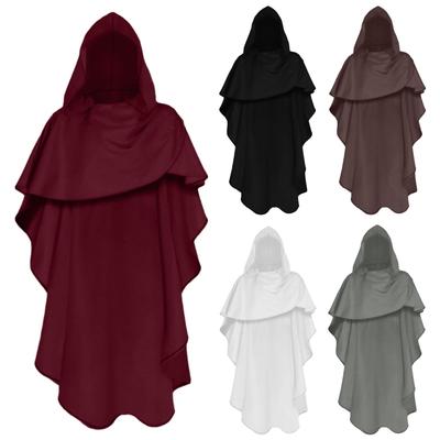 Langer Umhang mit Kapuze für Damen und Erwachsene, hautnah, perfekter Unsichtbarkeitsumhang, Halloween-Cocktailparty-Kostüme