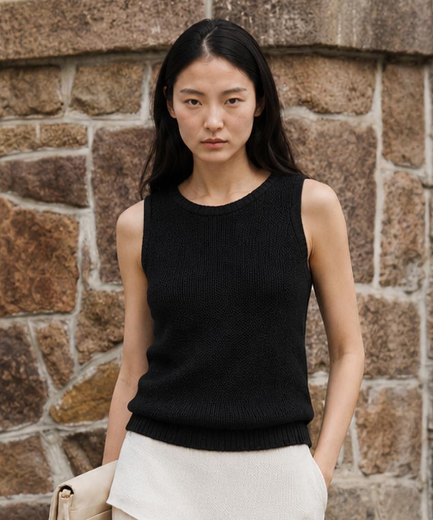 KIMDOH Noma Knit Top - Black