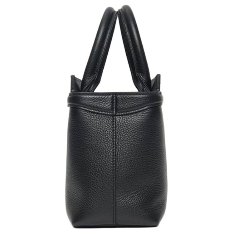 Bally Gold Hardware Leather Shoulder Crossbody Handbag Women Handbags Black 6312270