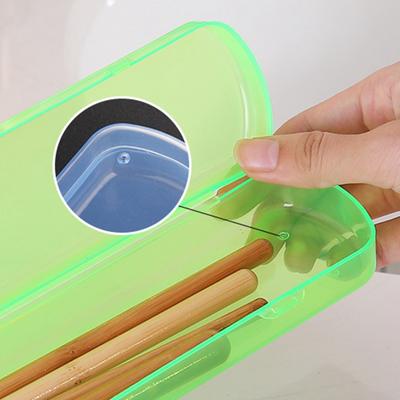 Candy Color Storage Container Box Holder Protable Outdoor Travel Toothbrush Box
