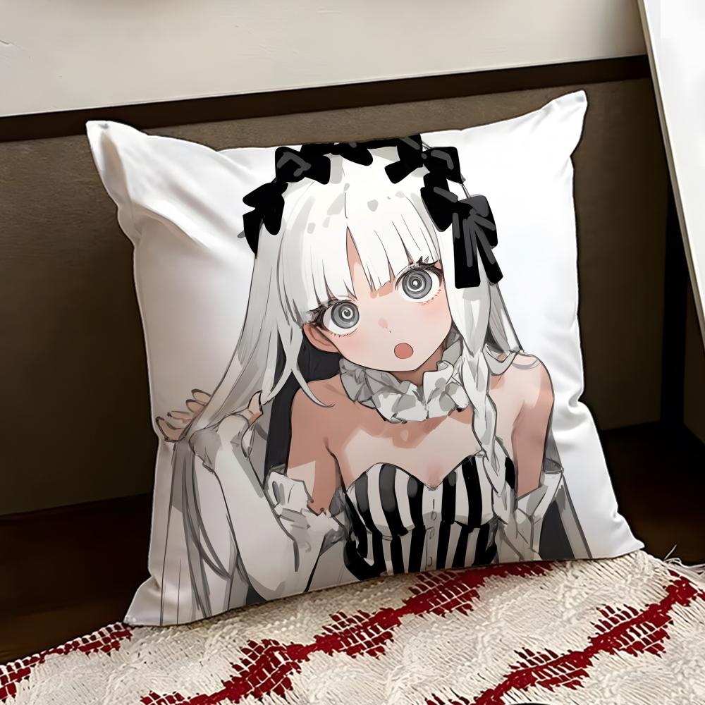 Fatestrange Anime FFake Cushion Cover Reversible Soft Durable Pillow Cover Home  Car MultiScene Use for Daily Comfort