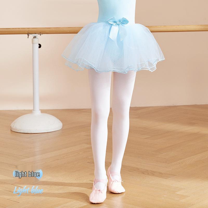 Dziecięcy Tuba Baletowa Księżniczki - Elastyczna Siateczkowa Puszysta Spódniczka na Występy i Trening