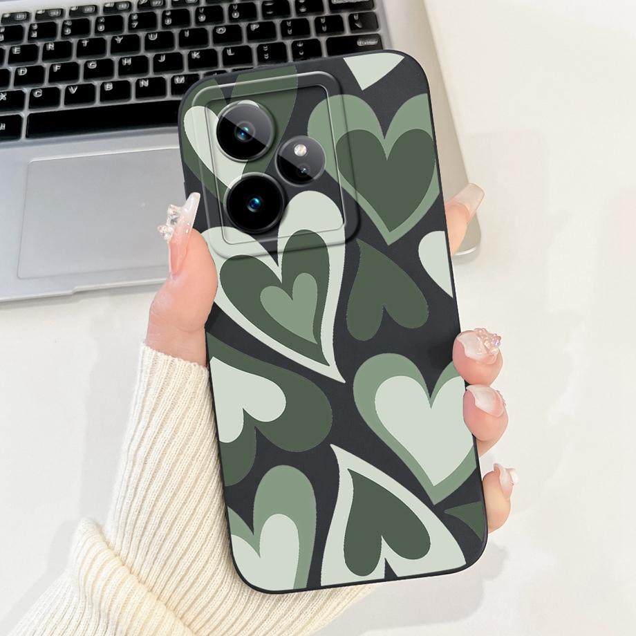 For Realme GT 7 5G Case RMX5061 Cute Cartoon Fashion Painted Cover Soft Silicone Case For Realme GT7 Pro GT 7 Pro 7T GT7T Fundas