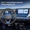 Car Interior TPU Protective Anti-scratch Film For VW ID.4 ID4 Crozz GTX X Pro -2024 Auto Protective Transparent Sticker Trim