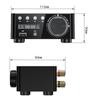 B03B-50W + 50W 100W Wzmacniacz Bluetooth 5.0 Cyfrowy Wzmacniacz Mocy Audio Klasa D USB AUX TF Kino Domowe Hifi Stereo