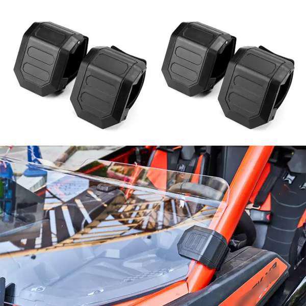 Schwarzes PVC-Set für Polaris RZR XP & Can-Am Maverick X3 UTV 1000R