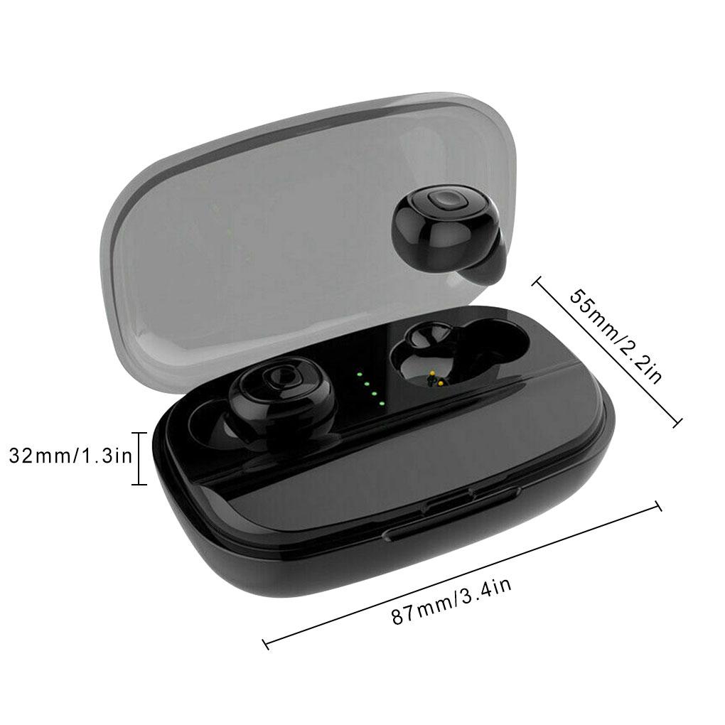 Wireless Earphone Bluetooth 5.0 Binaural Stereo Hi-fi Sports Headphone Portable Mini Headset
