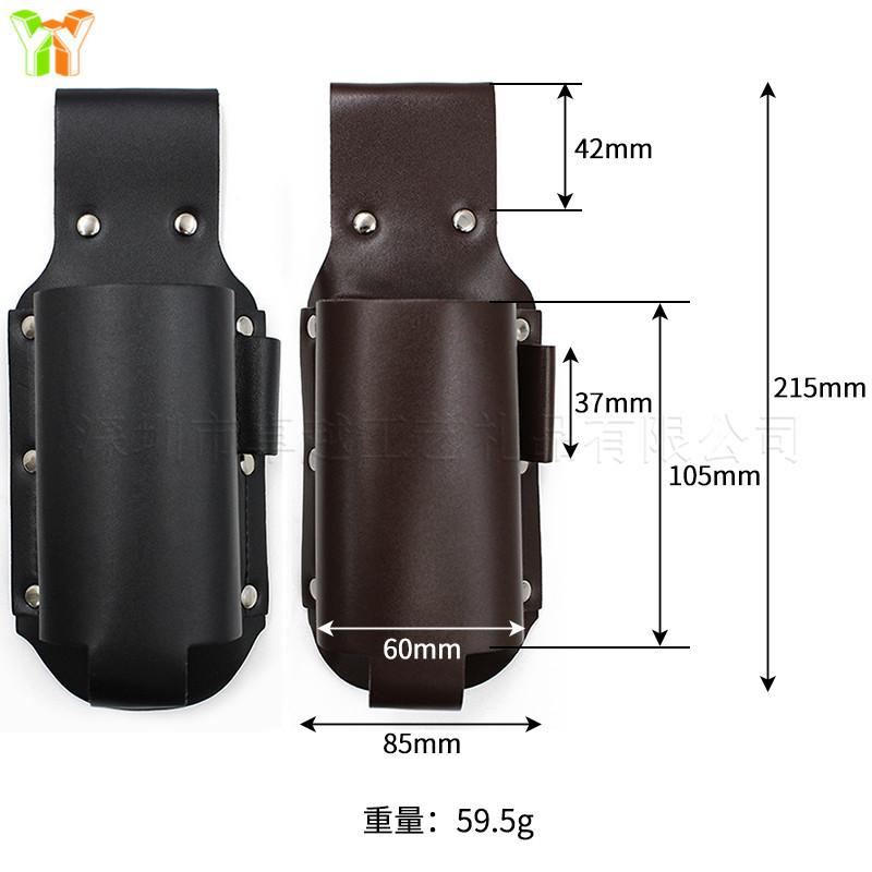 Leder Bierflaschenhalter, zum Umhängen an der Taille, Outdoor Camping Party Bierabdeckung, Bierabdeckung im Crossbody-Stil