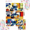 Diamond Painting 5D DIY Diamond Painting Mosaic Disney Stitch Chef Cooking Picture Rhinestone Kit Gift