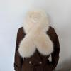 Cold-Proof Faux Fox Fur Winter Scarf - Plush, Warm, and Versatile Neck Wrap