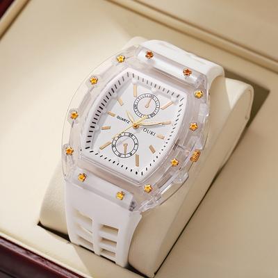 Women Watch Fashion Wristwatch Women Quartz Watches Ladies Clock Pointer Silicone Watch Gifts 