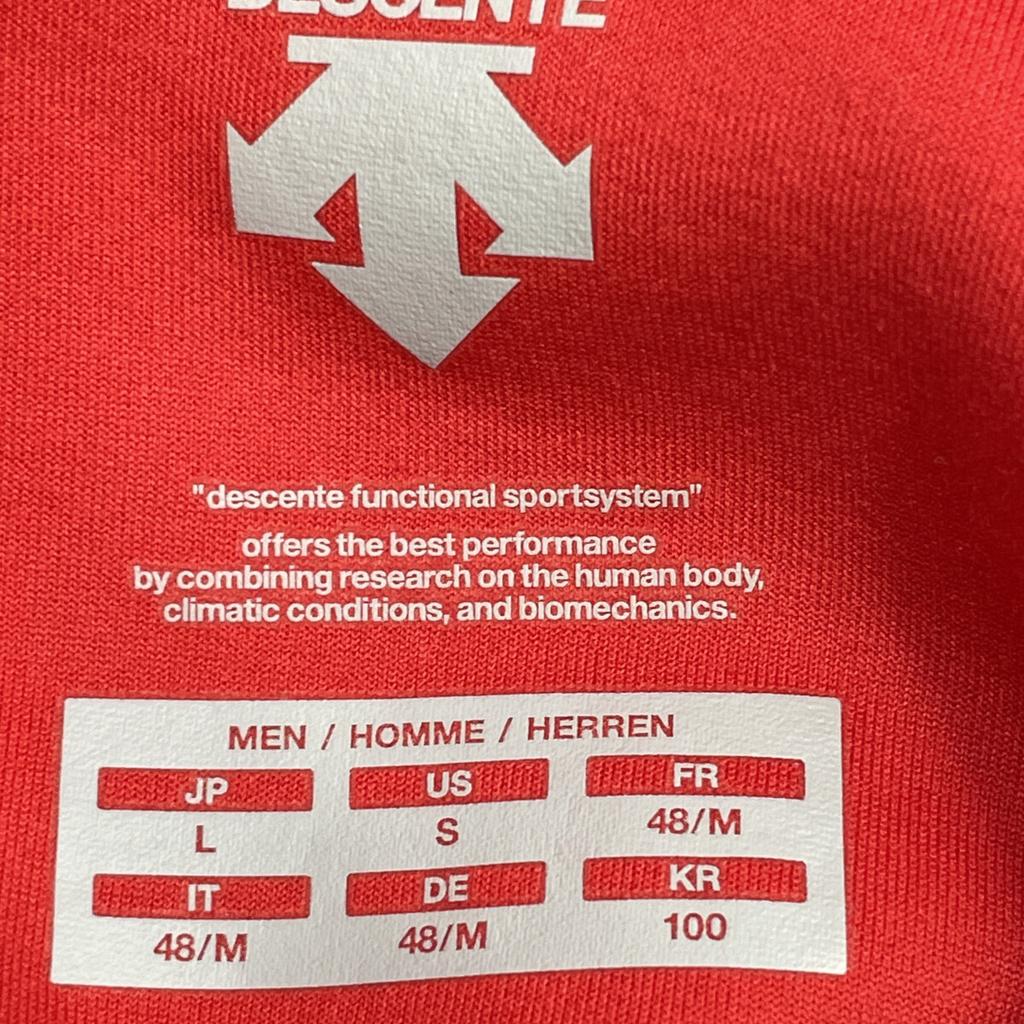 DESCENTE DIA2750 Red Allterrain Parahem Flex Hoodie Parka tops L RedUsed