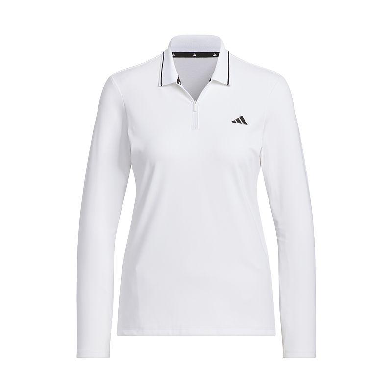 

Adidas Cold.Rdy Ss25 Модная Простая Дышащая Футболка-поло с Длинным Рукавом Женские топы Белый IS4771 L