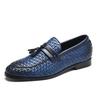 High Quality Men Tassel Loafers Italian Dress Shoes Casual Loafer Shoes Men Wedding Party Shoes Male Designer Leather Shoes