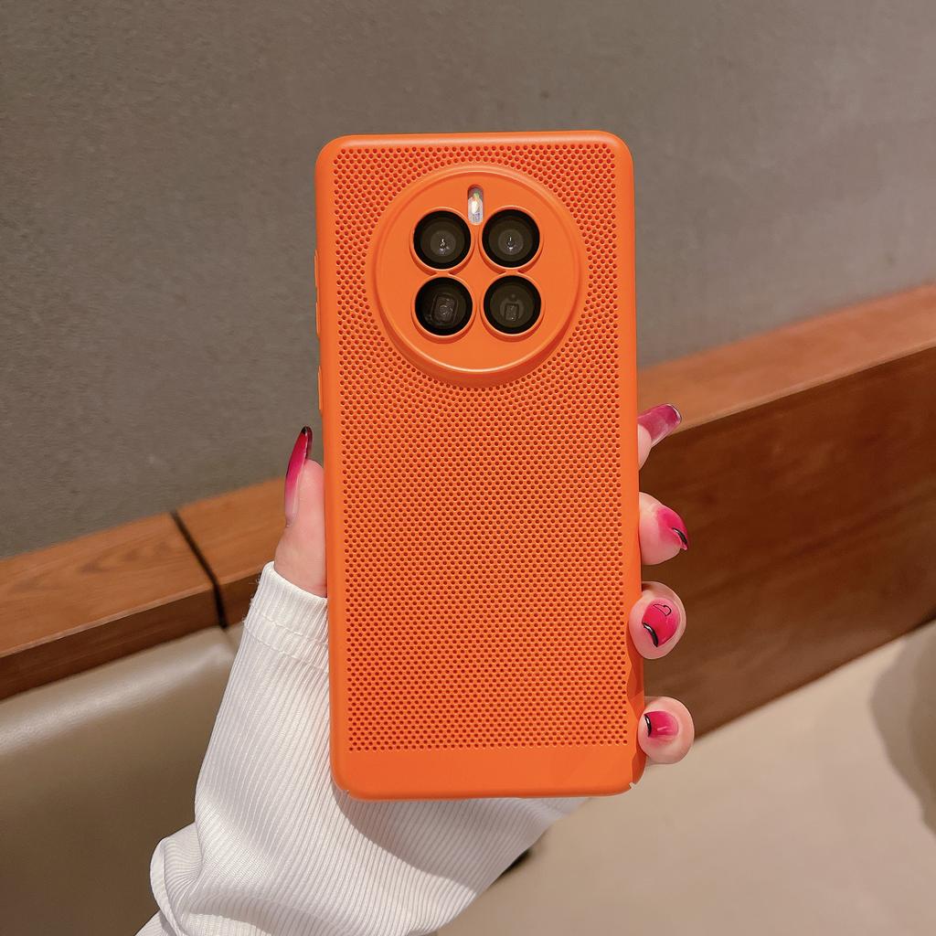 Applicable To P60 Huawei MATE60 Breathable Heat Dissipation Mobile Phone Case Guard Heat Dissipation Mesh Case P60PRO Mesh Case Honor 90