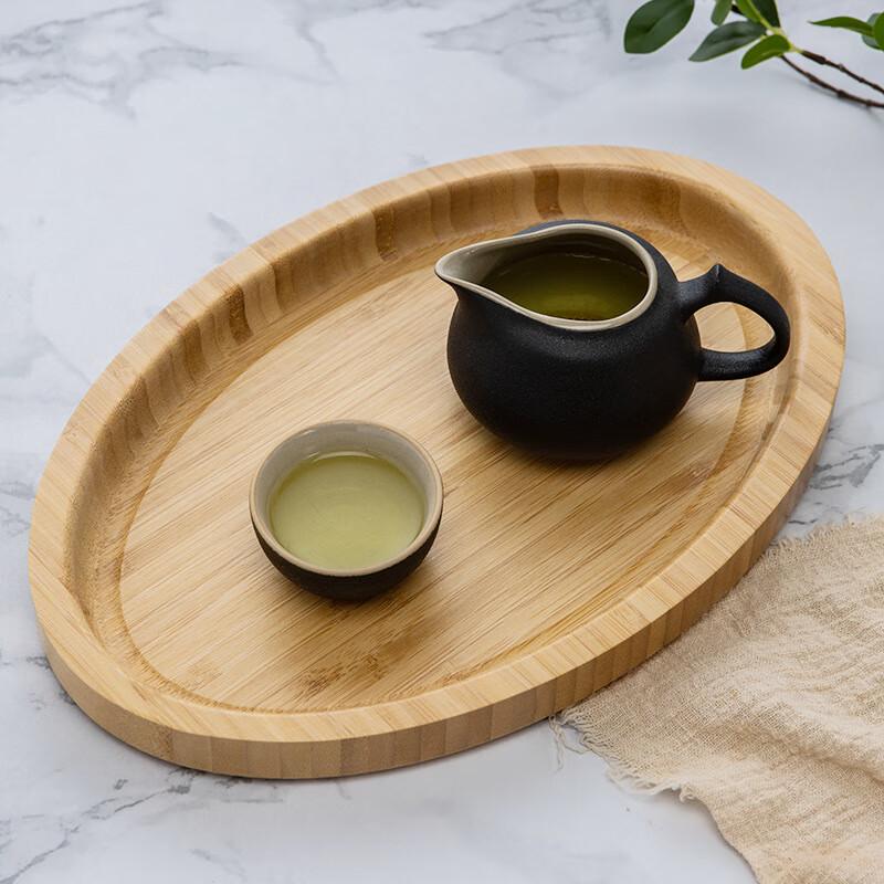 Xuanrun Bamboo Oval Serving Tray