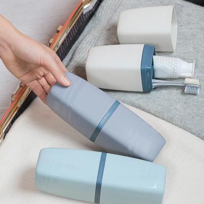 Portable Wash Cup Toothbrush Cup Mouthwash Cup Toothbrush Household Set Tooth Cylinder Toothbrush Toothpaste Storage Box