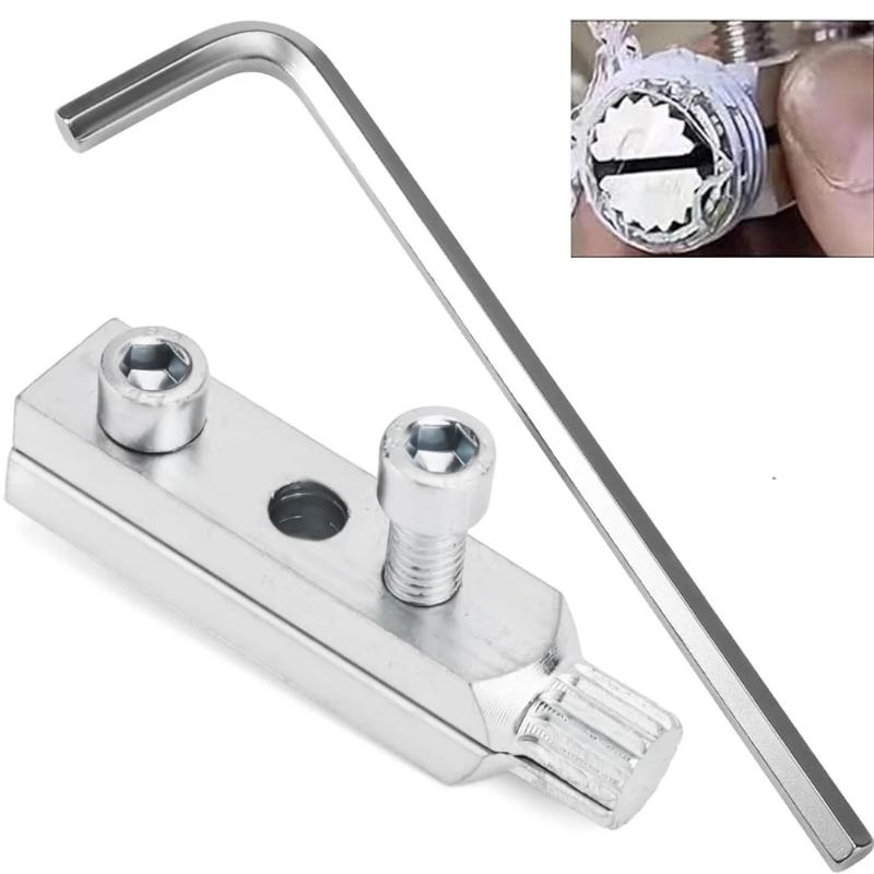 Faucet Angle Valve Wire Remover Tool Strong Grip Broken Wire Extraction for Household Plumbing Fixes Simple Operation