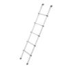 59.84in RV Bed Ladder Aluminum Alloy 5 Steps Slip Proof Removable Ladder with Safety Handrail for Motorhome Trailer