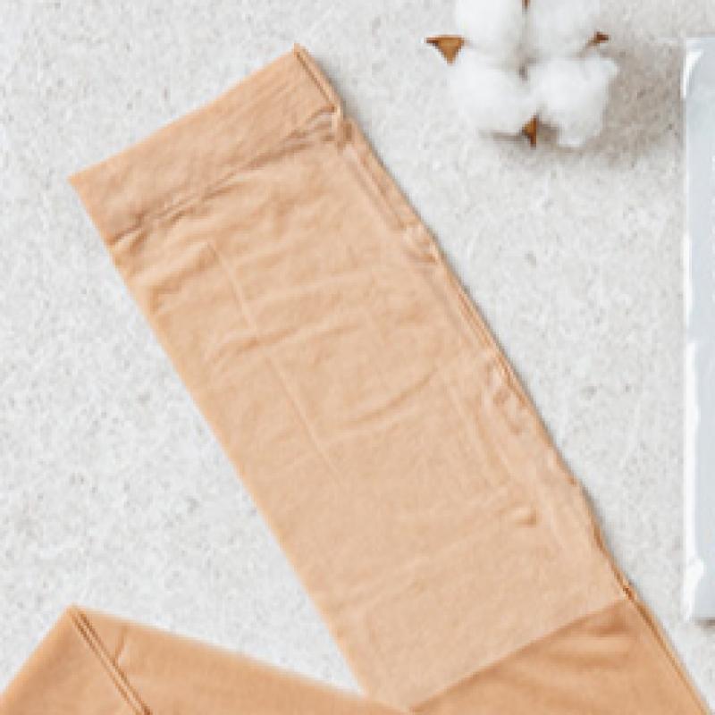 Pandora By Vivienne Compression Stockings Beige 20d