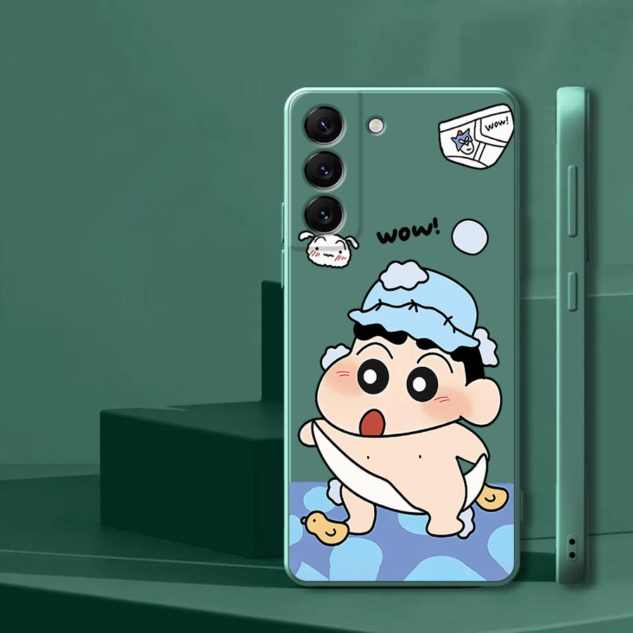 Case for Samsung Galaxy A02s A04 A03 A30s A53 A05 A71 A73 A50 A56 A06 A20s Phone Cover Crayon Shin-chan