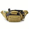 Men Waist Fanny Pack Belt Bag Tactical Military Motorcycle Rider Sports Climb Camping Nylon Male Tool Sling Chest Hip Bum Bag