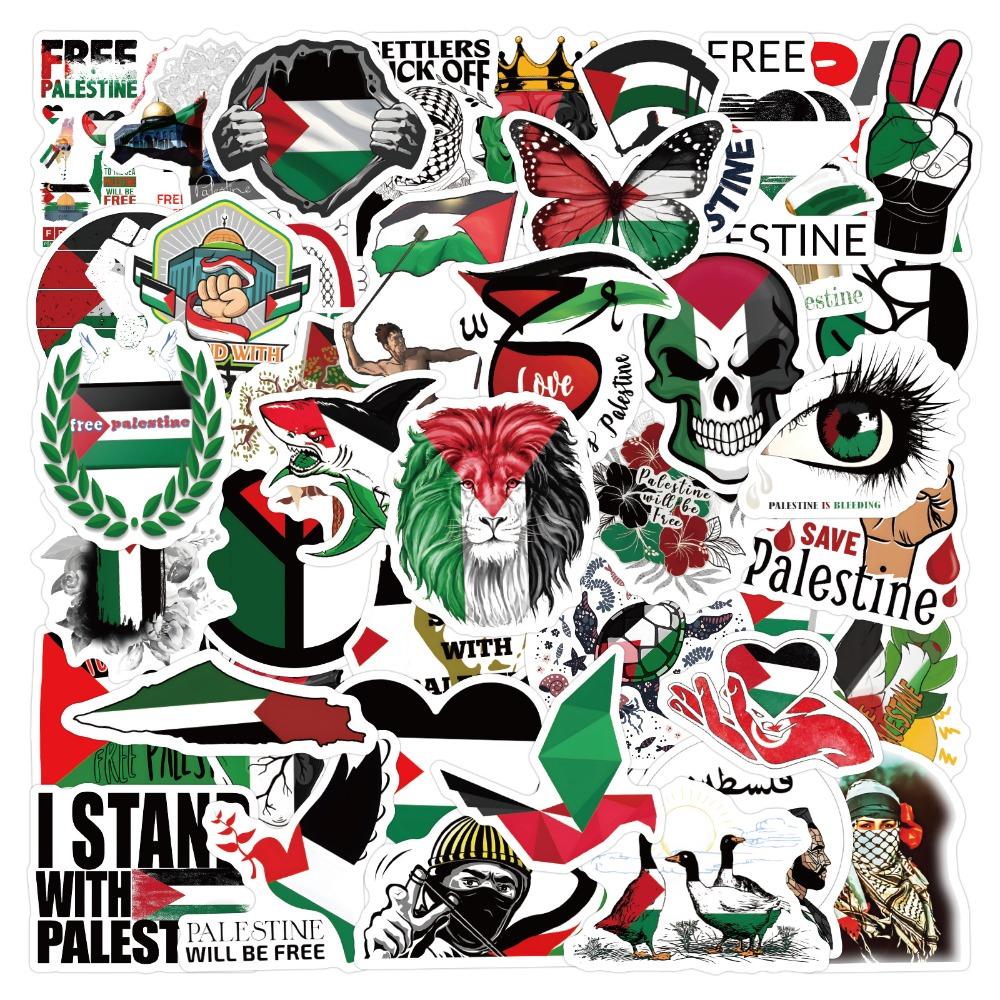 

60pcs Free Palestine Palestine Sticker I Love Palestine Sticker Computer/Phone/Tablet Decoration
