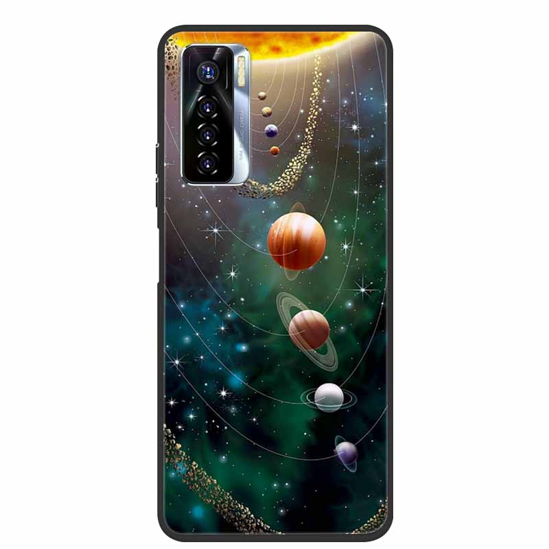 For Tecno Camon 17 Pro Cases 17P 17 Soft TPU Silicone Phone Cover for Tecno Camon 17P Back Cover Bumper Fundas Camon17 CG7n Capa