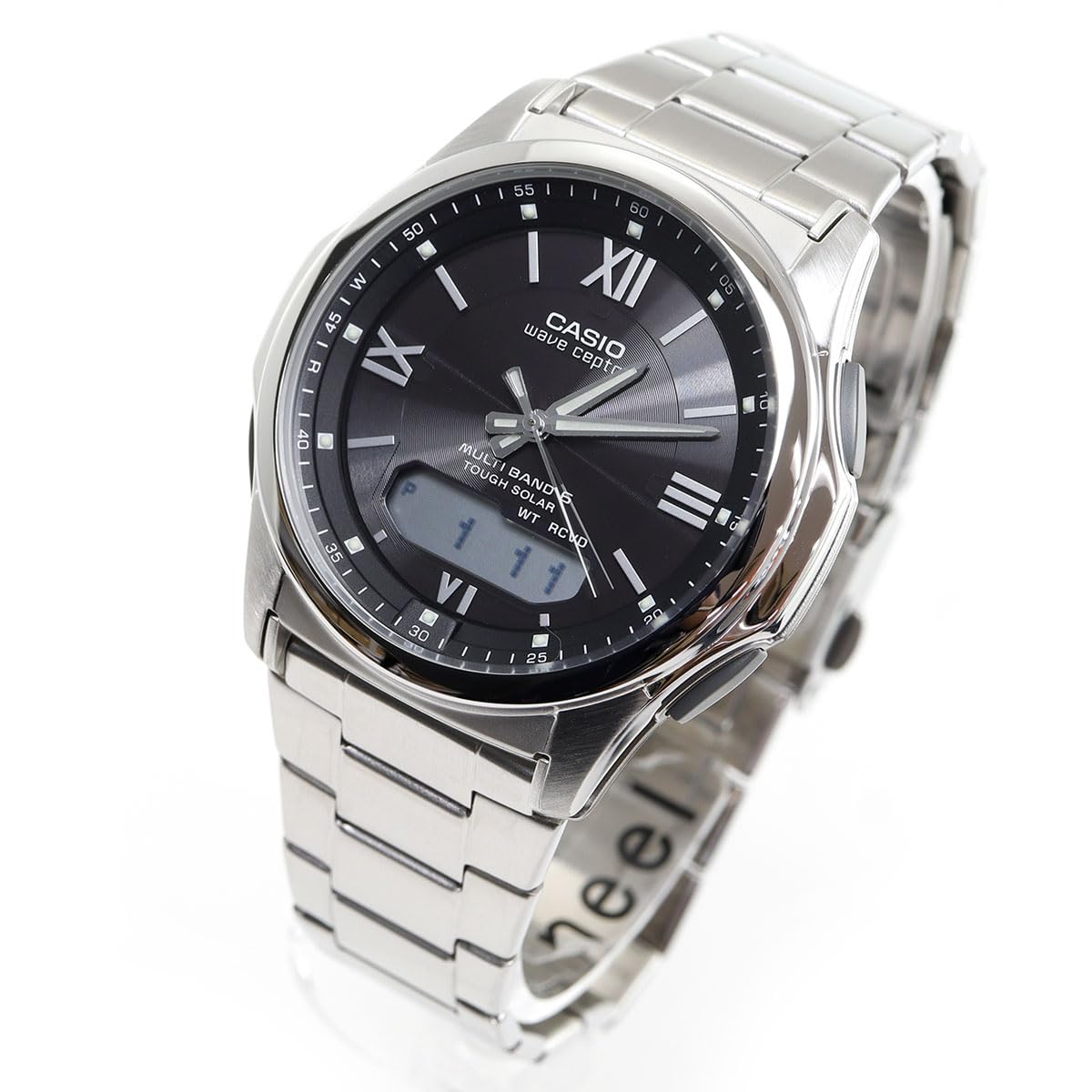 

[Casio] Часы Wave Ceptor [Оригинальный отечественный продукт] Радиоприемник на солнечной батарее WVA-M630D-1A4JF Silver