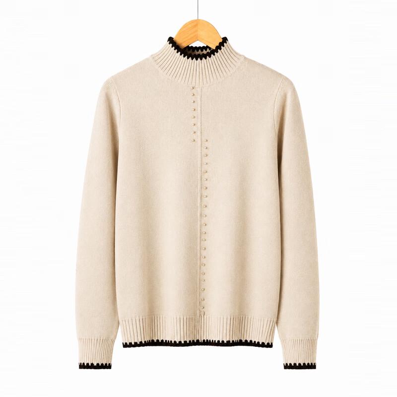 Hodo Women's Mock Neck Knit Sweater