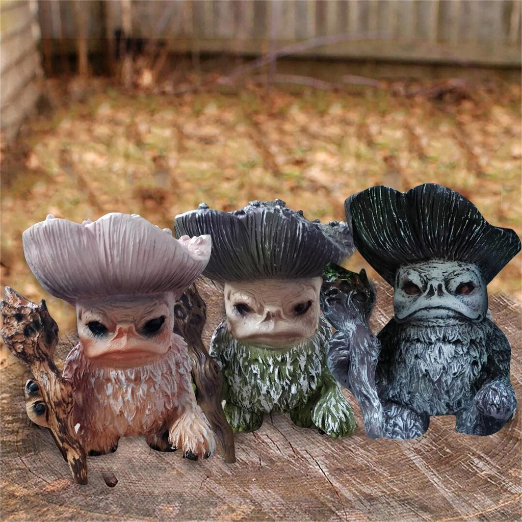 Fungus  Statue  Statue  Resin  Freak  Statue  Home Garden  Decoration