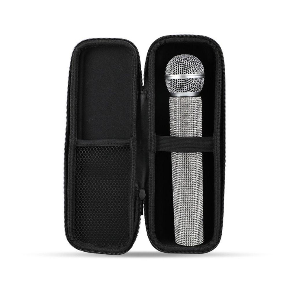 Hard EVA Microphone Storage Bag Shockproof Microphone Carrying Case  Business Trip