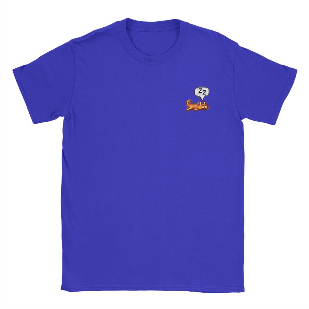 Unisex TShirts Stardew Valley Funny Quote   Vintage Pure Cotton Tee Shirt Short Sleeve  T Shirt Round Collar Clothing Plus Size