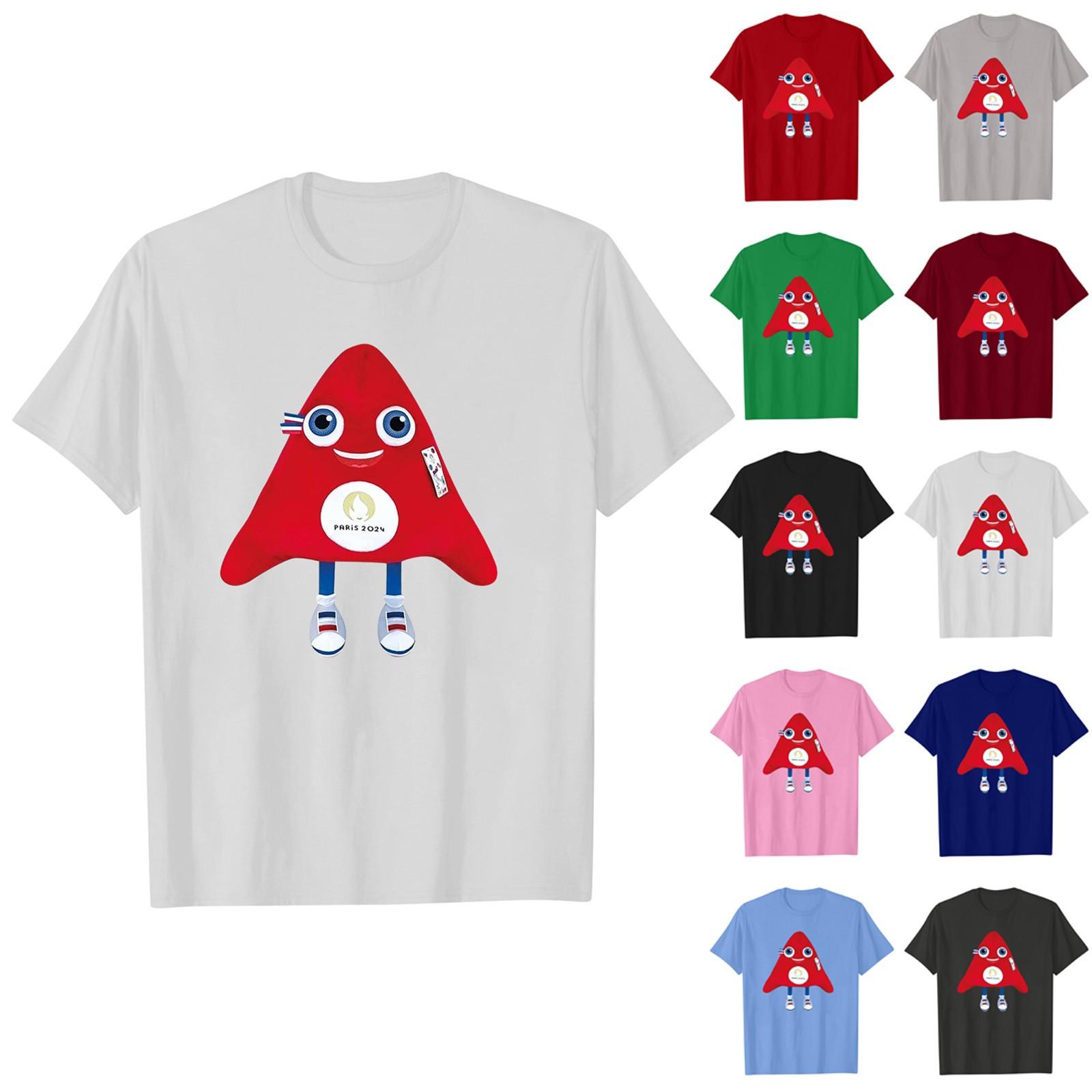 

Женская повседневная футболка с короткими рукавами и круглым вырезом с принтом и буквенным топом