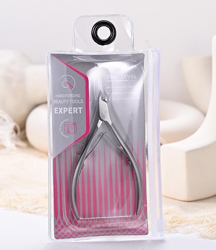 Handmade Stainless Steel Russian Cuticle Nippers - Swallowtail Nail Scissors and Clippers