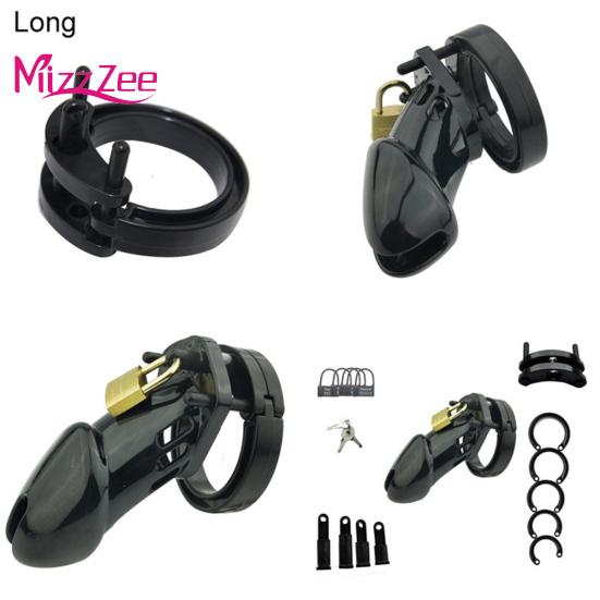 Lock männliche Penis Keuschheit Keuschheitsgürtel Käfig Flirten Paar teilen Sexspielzeug