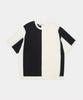 ZENSAI Combination Block Knit Black