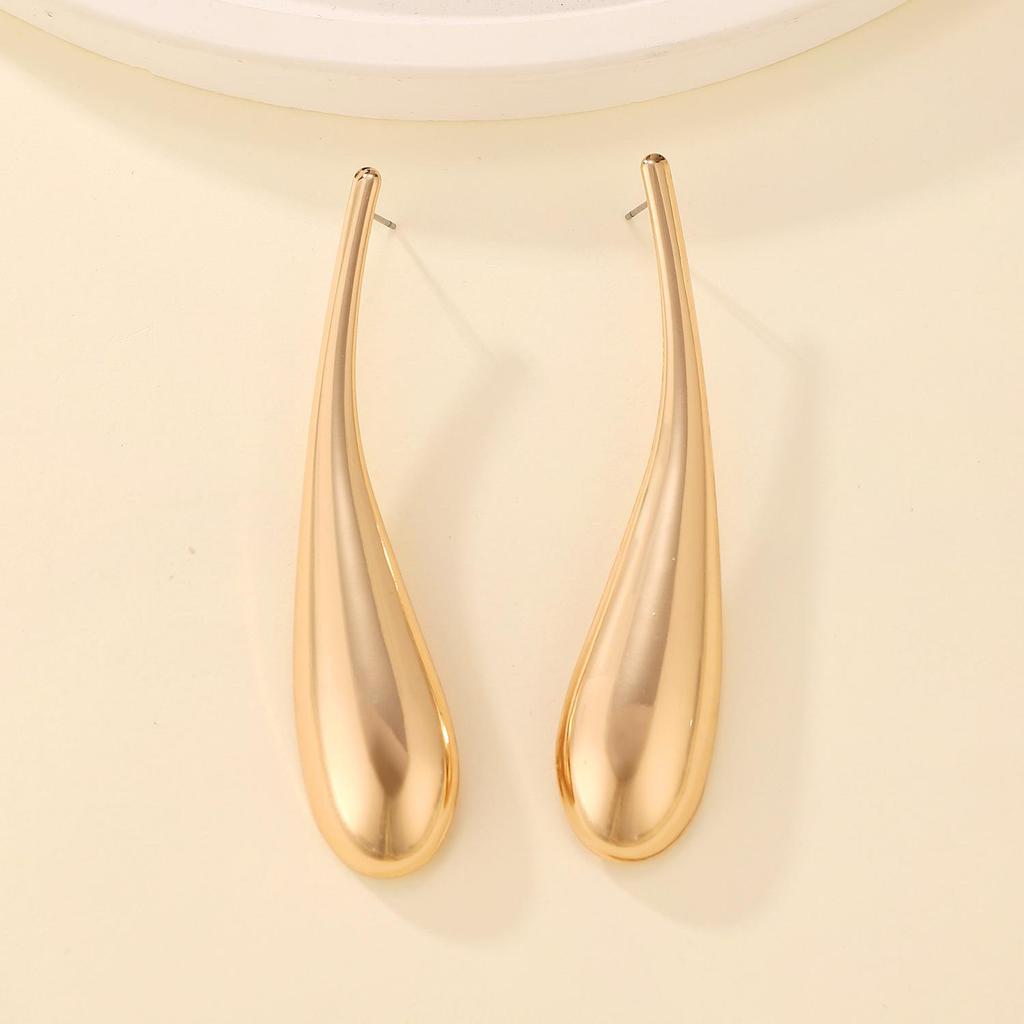 Punk Style Water Drop Earrings & Clavicle Chain for Women