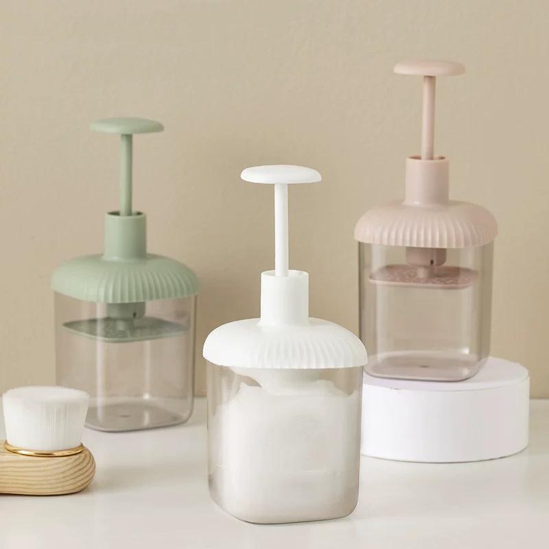 Portable Facial Cleanser Bubbler Pat Press Bubbler Cleansing Face Wash Shampoo Foam Foam Cups