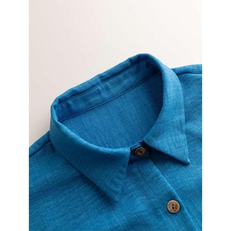 YYFS Damemote Uformelt Vår Høst Ensfarget trykk Langermet POLO Neck Bukser Bukser Drakter