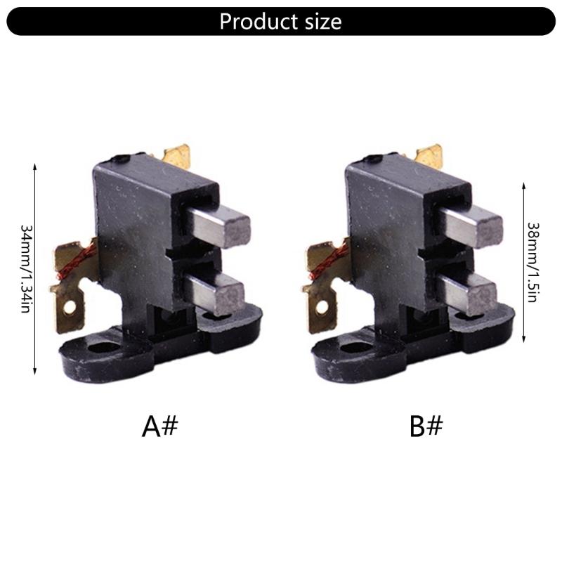High Strengths Carbon Brush Holder Generator Replacement Part Structure Stable Current Output