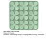 Silicone Dog Snuffle Mat Food Hiding Interactive Toy Foraging Skills Training Slow Feeder Stress Relief Mental Stimulation Puzzle Enrichment Toy