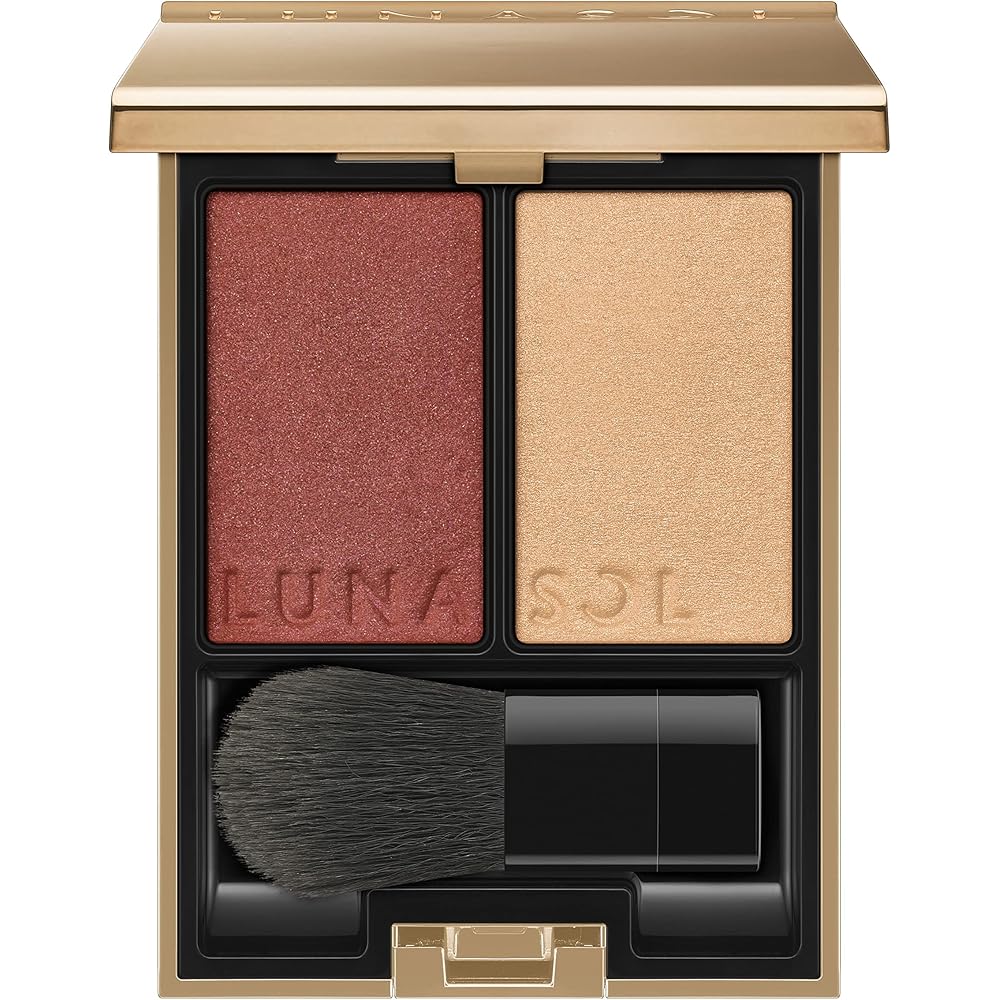 LUNASOL Coloring Glaze Cheek EX05 Garnet Glow 5.5g