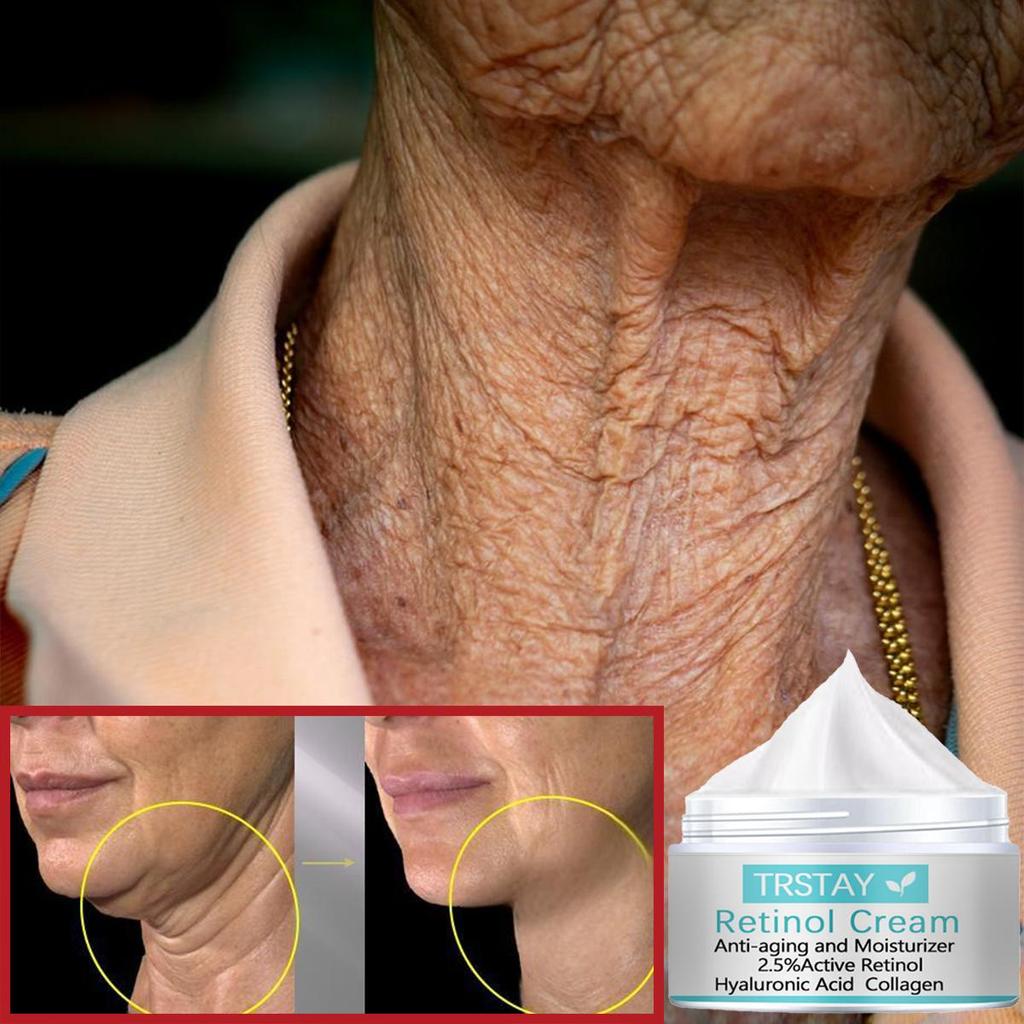Firming and Anti Wrinkle Neck Cream Neck Line Erasing Cream Wrinkle Smooth Skin Anti Aging Whitening Cream