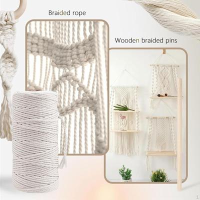 Macrame Kit Supplies for Beginner Multifunctional Adults Women Christmas Crafts Knitting