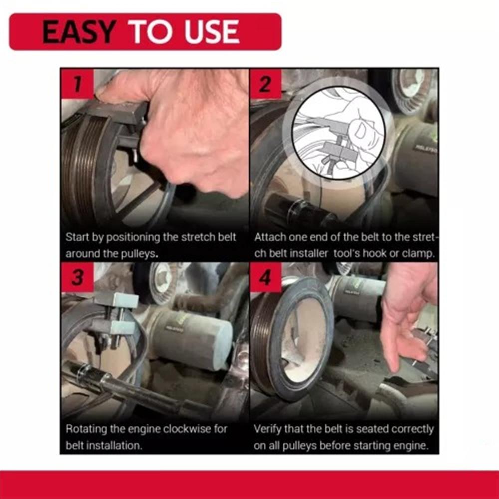 

59350 Stretch Belt Installer For Ford 3.5L EcoBoost and 3.7L Engines Extra Deep