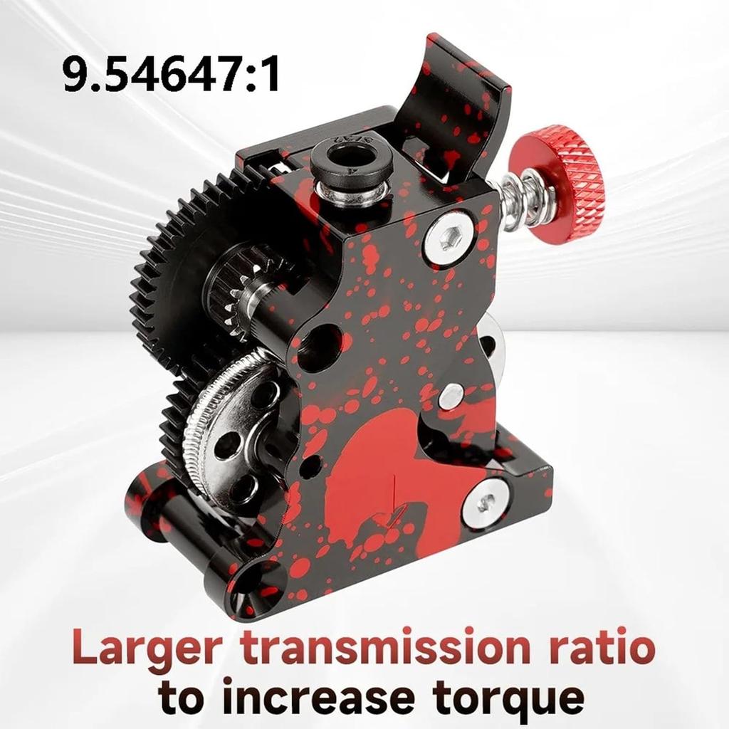 Hardened Steel Gear Extruder Kit, High Efficiency Extrusion and Long Lasting Performance with Extruder Hot End Gear Kit, for HGX LITE 2.0,