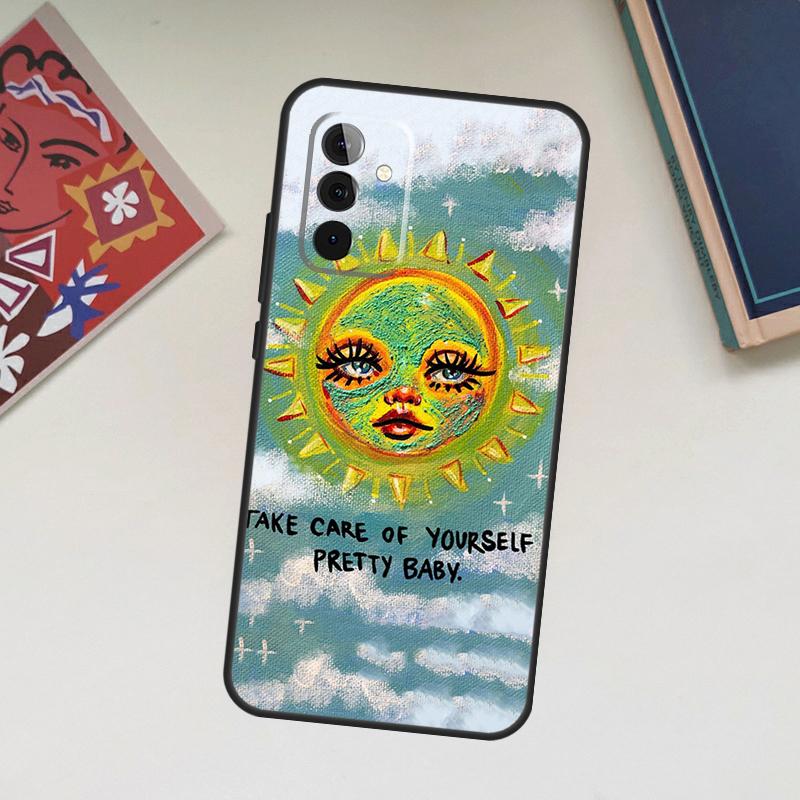 Indie Kids Aesthetic Hippie Acid Trip Case For Samsung Galaxy A34 A54 A14 A56 A52 A53 A16 A26 A36 A55 A35 A15 A32 A33 A13 A17